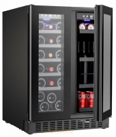 Винный шкаф Temptech SOM2DX60DRB, черный