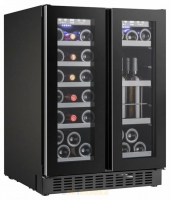 Винный шкаф Temptech SOM2DX60DRB, черный