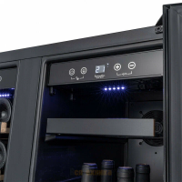 Винный шкаф Temptech SOM2DX60DRB, черный