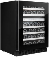 Встраиваемый винный шкаф Temptech STX60DRB, черный