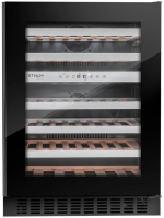 Встраиваемый винный шкаф Temptech STX60DRB, черный