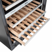 Встраиваемый винный шкаф Temptech STX60DRB, черный