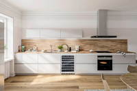 Встраиваемый винный шкаф Temptech STX60DS, нержавеющая сталь