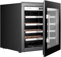 Встраиваемый винный шкаф Temptech STZ60SB, черный
