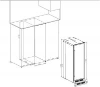 Винный шкаф Temptech Premium WP180DCB, черный