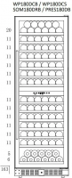 Винный шкаф Temptech Premium WP180DCB, черный