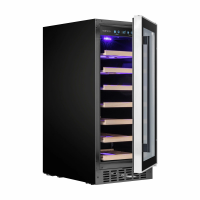 Встраиваемый винный шкаф Temptech WPQ38SCB, черный
