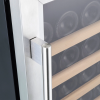 Встраиваемый винный шкаф Temptech WPQ38SCS, серебристый