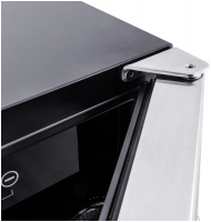 Встраиваемый винный шкаф Temptech WPQ38SCS, серебристый