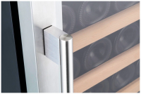 Встраиваемый винный шкаф Temptech WPQ38SCS, серебристый