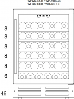 Винный шкаф Temptech WPQ60SCS, серебристый