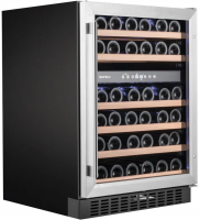 Встраиваемый винный шкаф Temptech WPX60DCS, серебристый