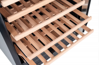 Встраиваемый винный шкаф Temptech WPX60DCS, серебристый