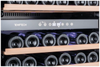 Встраиваемый винный шкаф Temptech WPX60DCS, серебристый