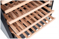 Встраиваемый винный шкаф Temptech WPX60DCS, серебристый