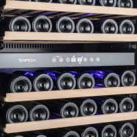 Встраиваемый винный шкаф Temptech WPX60DCS, серебристый