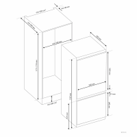 Холодильник встраиваемый Zigmund & Shtain BR 24 X