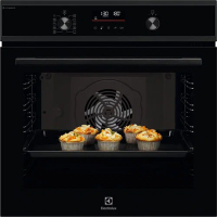 Духовой шкаф встраиваемый Electrolux EOD6F77H, черный