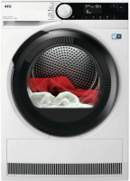 Сушильная машина с тепловым насосом AEG TR8384E, белый/черный