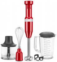 Блендер погружной KitchenAid 5KHBV83EER, красный