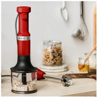 Блендер погружной KitchenAid 5KHBV83EER, красный