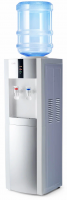 Кулер для воды AEL LС-AEL-47b white/silver, белый/серебристый