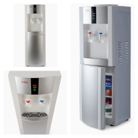 Кулер для воды AEL LС-AEL-47b white/silver, белый/серебристый