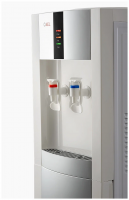 Кулер для воды AEL LС-AEL-47b white/silver, белый/серебристый