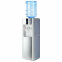 Кулер для воды AEL LС-AEL-47b white/silver, белый/серебристый