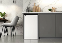 Холодильник LEX LSD100W, белый