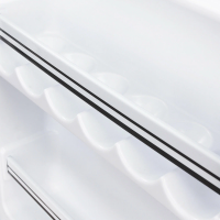 Холодильник Tesler RC-95 Silver, серебристый