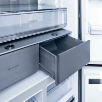 Холодильник Centek CT-1746 NF INOX, нержавеющая сталь