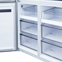 Холодильник Centek CT-1746 NF INOX, нержавеющая сталь