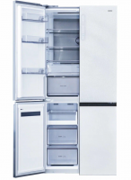 Холодильник Centek CT-1746 NF White Glass, белый