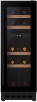 Винный шкаф Lex LWD3017BL, черный