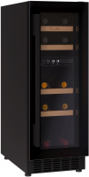 Винный шкаф Lex LWD3017BL, черный