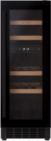Винный шкаф Lex LWD3017BL, черный