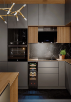 Винный шкаф Lex LWD3017BL, черный