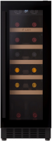 Винный шкаф Lex LWD3020BL, черный