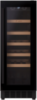 Винный шкаф Lex LWD3020BL, черный