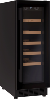 Винный шкаф Lex LWD3020BL, черный