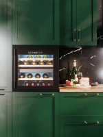 Встраиваемый винный шкаф Lex LWD6036BL dual zone S (CHAT500009),черный