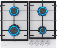 Газовая варочная панель Lex GVG 642-1 WH, белый