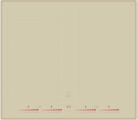 Индукционная варочная панель Lex EVI 641C IV, слоновая кость