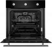 Электрический духовой шкаф Maunfeld EOGC604BSlim, черный