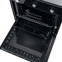 Электрический духовой шкаф Maunfeld EOGC604BSlim, черный