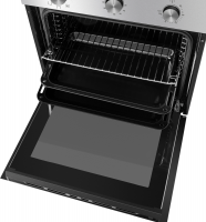 Электрический духовой шкаф Maunfeld FEOF7871S, серебристый