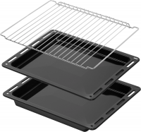 Электрический духовой шкаф Maunfeld FEOF7871S, серебристый