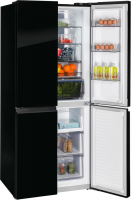 Холодильник Nordfrost RFQ 450 NFGB, черный