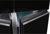 Холодильник Nordfrost RFQ 450 NFGB, черный